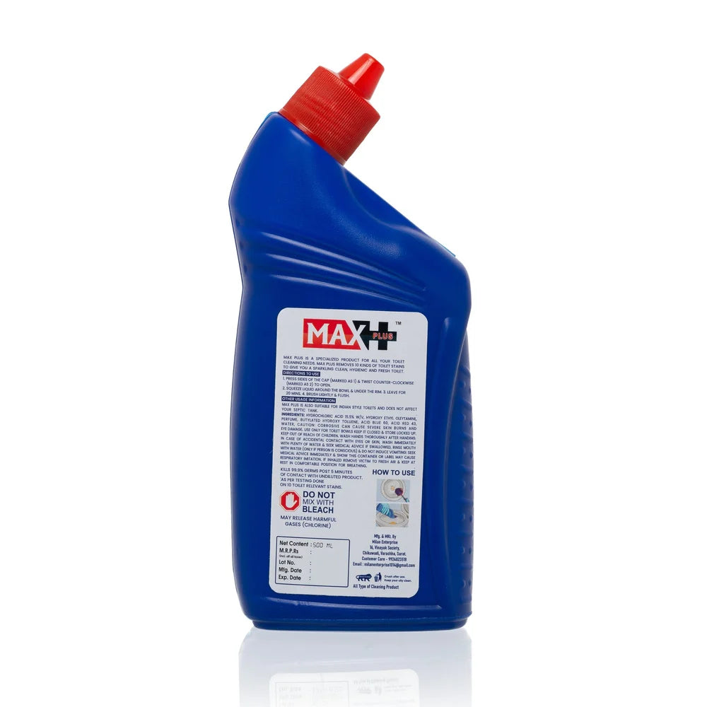 MAX Plus Shine Booster Toilet Cleaner 500ml