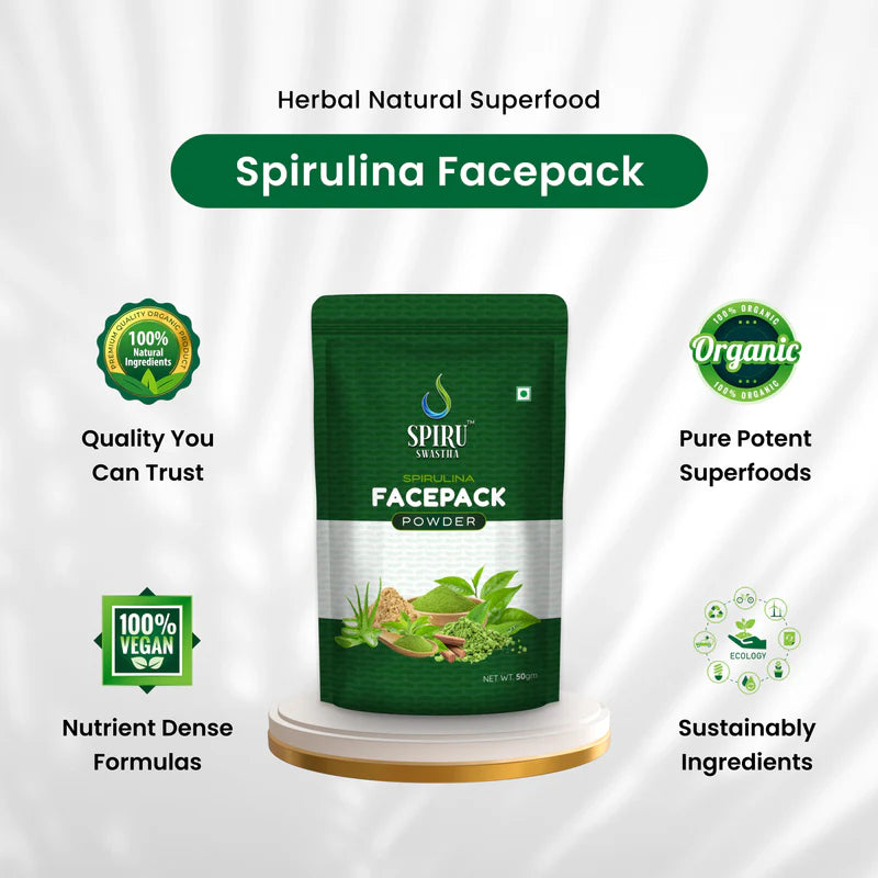 Spirulina Face Pack Powder 50grm